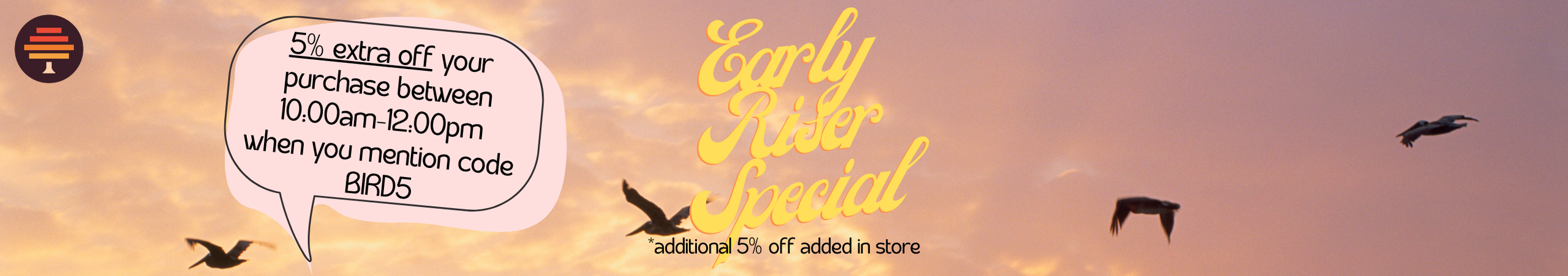 Cannabis Promo, Cannabis Sales, Cannabis Discounts, Cannabis on Sale, Early Bird Special