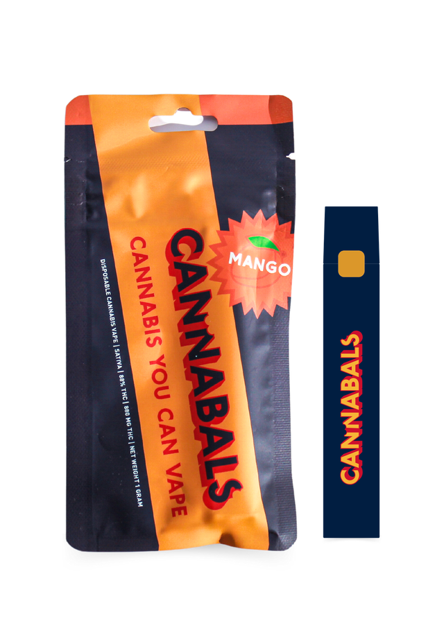 Mango 1g AIO Vape Cannabals
