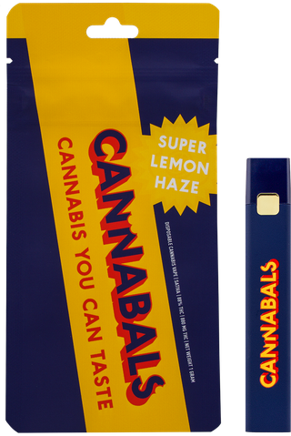 Super Lemon Haze Vape 1g AIO Vape Cannabals