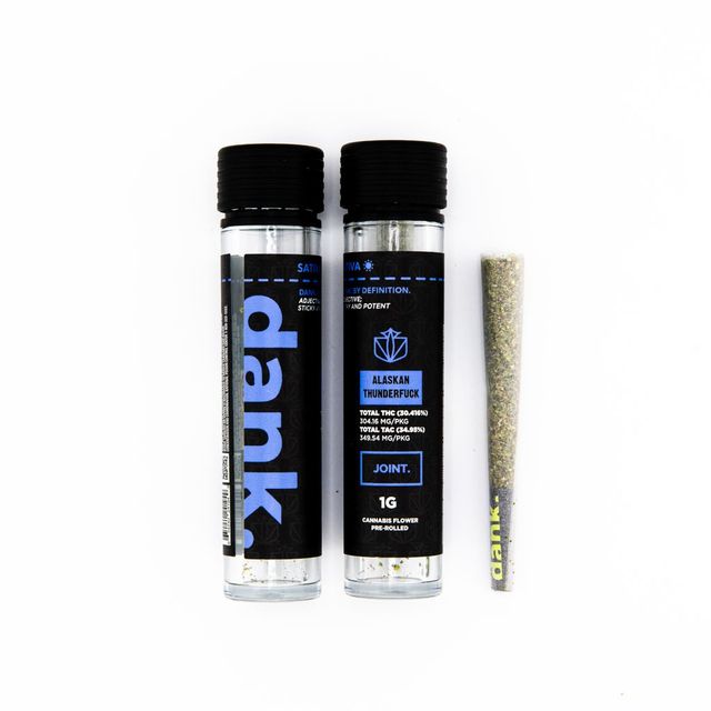 Alaskan Thunderfuck 1g Pre-Roll SATIVA Dank