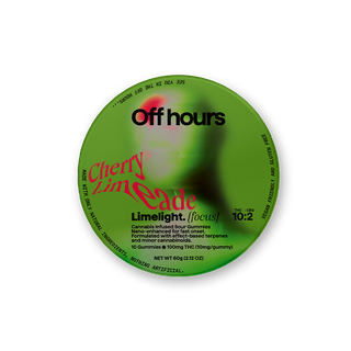 Limelight Cherry Limeade 100mg Gummies Off Hours