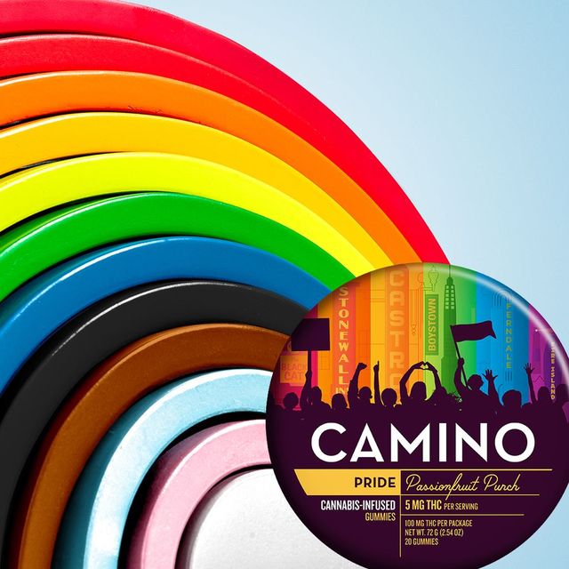 Pride Passionfruit Punch 100mg Gummies Camino