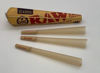 Cone Kingsize 3pk Classic Raw