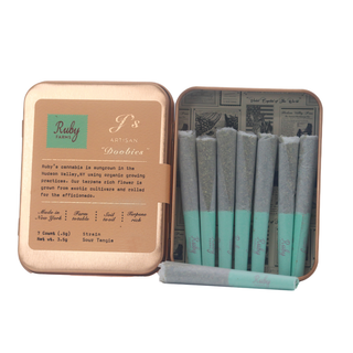 Sour Tangie Doobies 7pk .5g Pre-Rolls Ruby Farms