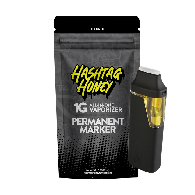 Permanent Marker 1g AIO Hashtag Honey