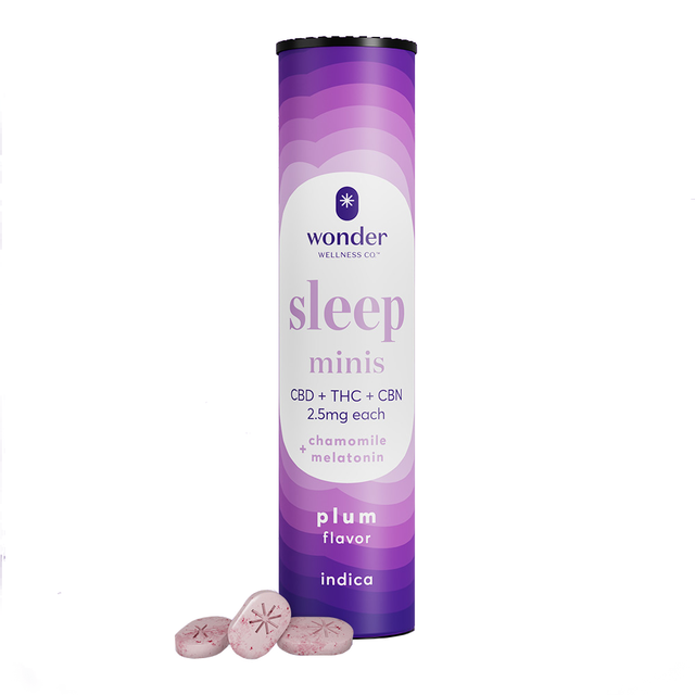 Minis Sleep - Plum 1:1:1 CBD:THC:CBN Wonder