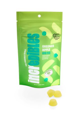 Cannabis Promo, Cannabis Sales, Cannabis Discounts, Cannabis on Sale, Buy Greener Apple 4pk 100mg Gummies - Get 1 For $0.01 1