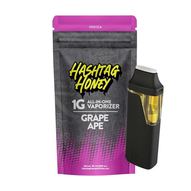 Grape Ape 1g AIO Hashtag Honey