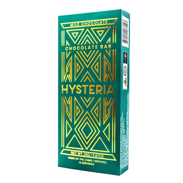 Milk Chocolate 100mg Chocolate Bar Hysteria