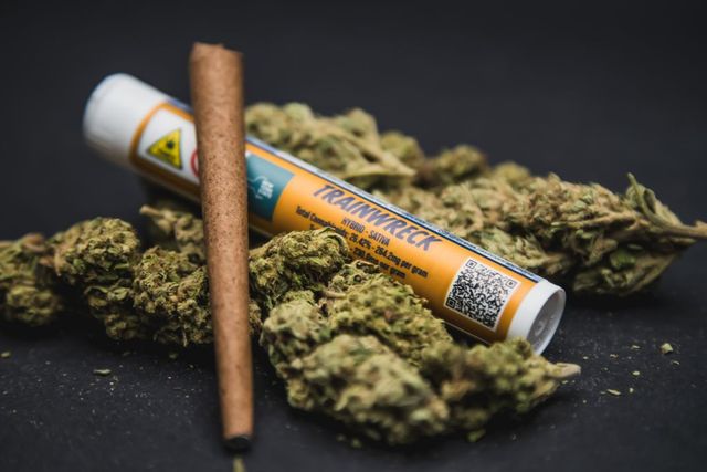 Trainwreck 1g Pre-Roll Blunt Breakfast Connections