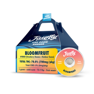 Bloom Fruit Live Rosin Badder Jaunty