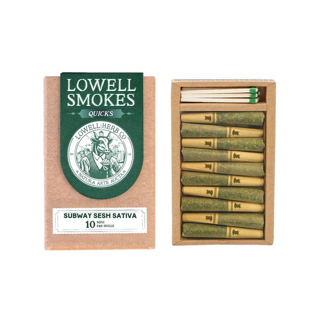 Subway Sesh .35g Pre-roll 10 Pack Lowell Smokes