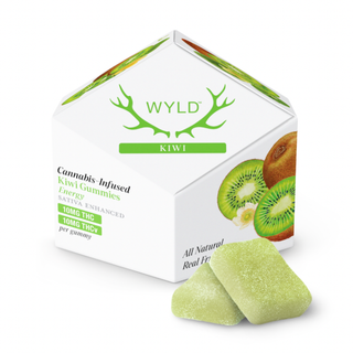 Kiwi 1:1 THC:THCv 100mg Gummies Wyld