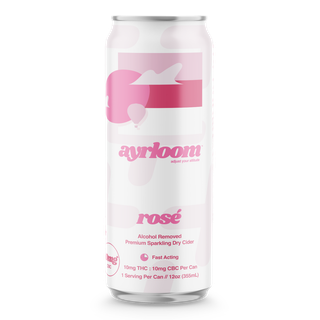 Rose 1:1 THC:CBC 10mg Can Ayrloom