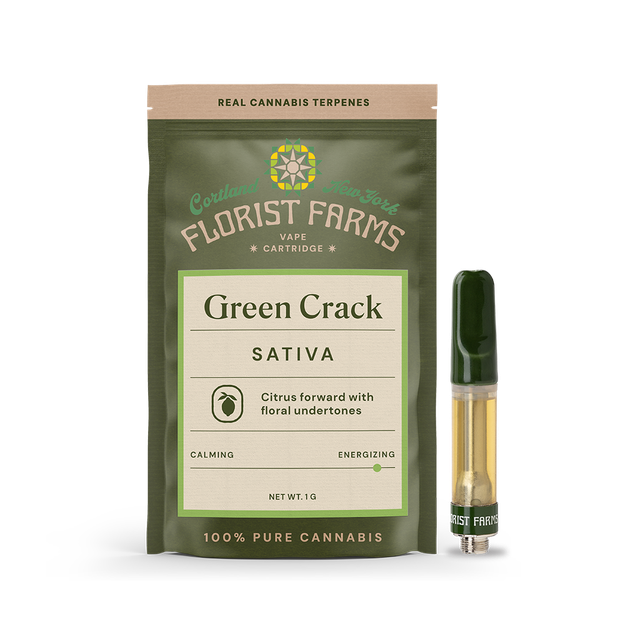 Green Crack 1g 510 Vape Cart Florist Farms