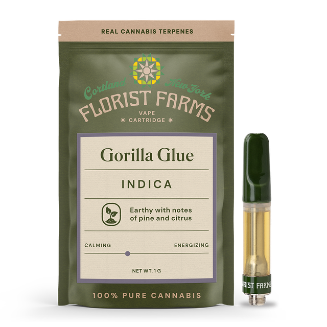 Gorilla Glue 1g 510 Vape Cart Florist Farms