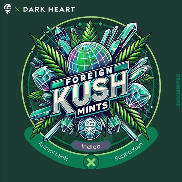 Foreign Kush Mints 14g Small Bud Grassroots