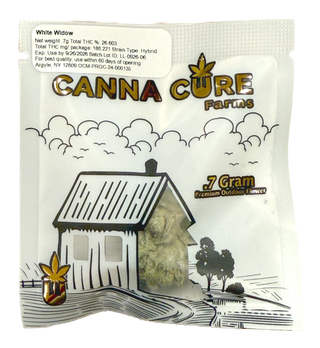 White Widow .7g Dime Bag Canna Cure