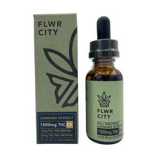 THC Tincture 1000mg Flwr City