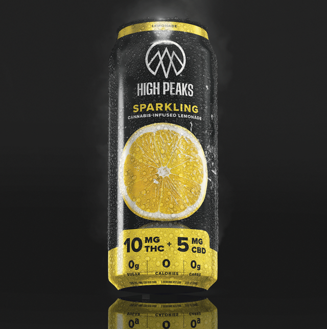 Sparkling Lemonade 10mg 12oz High Peaks