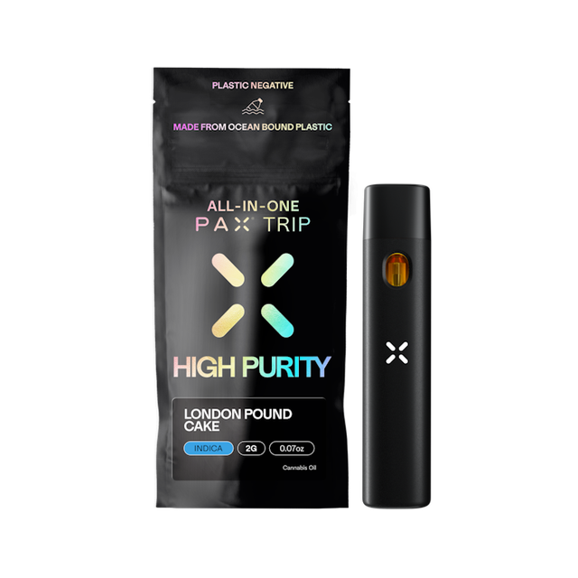 London Pound Cake 2g High Purity AIO Vape PAX