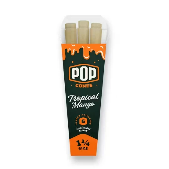 Unbleached Tropical Mango 1 1/4 in Pop