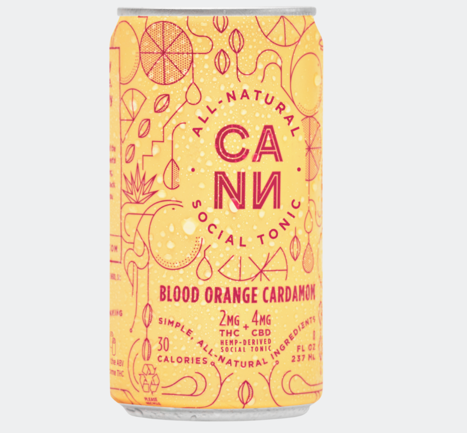 Cann Blood Orange Cardamom Hemp Drinks 2mg | 6pk