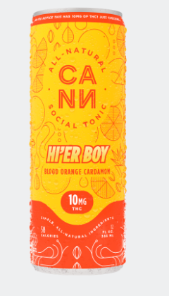 Cann Hi'er Boy Blood Orange Cardamom Hemp Drinks 10mg | 4pk