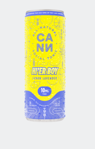 Cann Hi'er Boy Lemon Lavender Hemp Drinks 10mg | 4pk