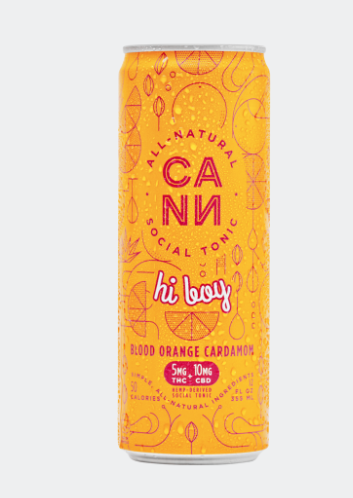 Cann Hi Boy Blood Orange Cardamom Hemp Drinks 5mg | 4pk