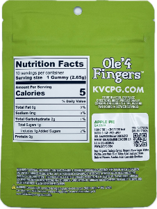Ole' 4 Fingers — Apple Pie