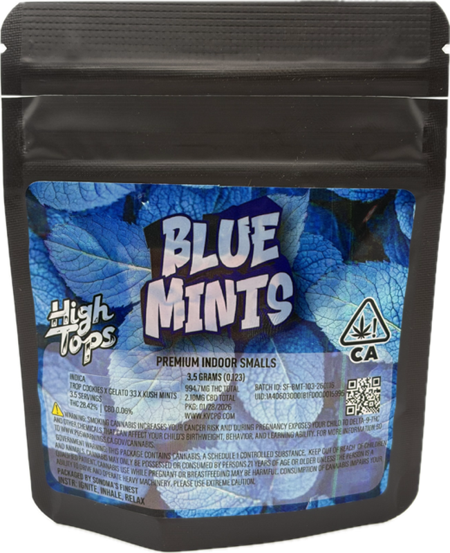 High Tops — Blue Mints