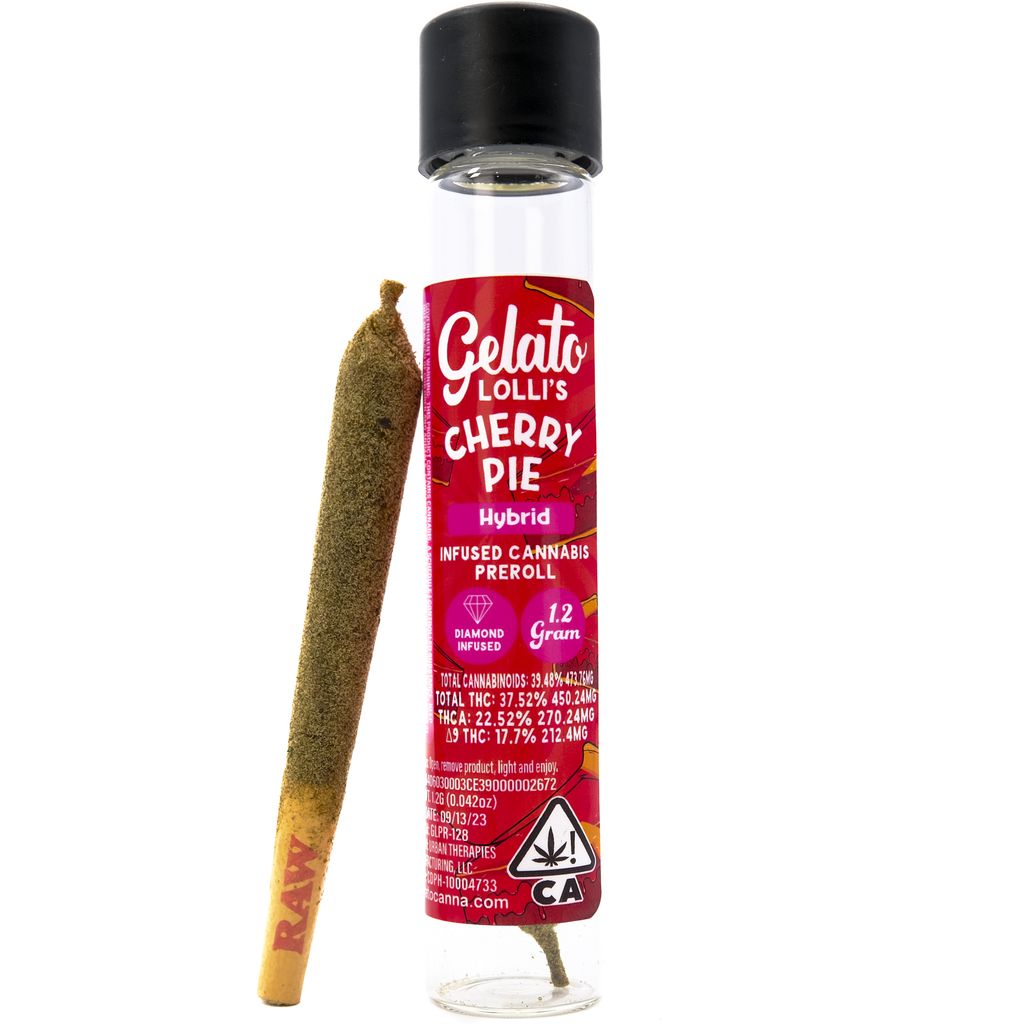 Gelato — Cherry Pie Lollis