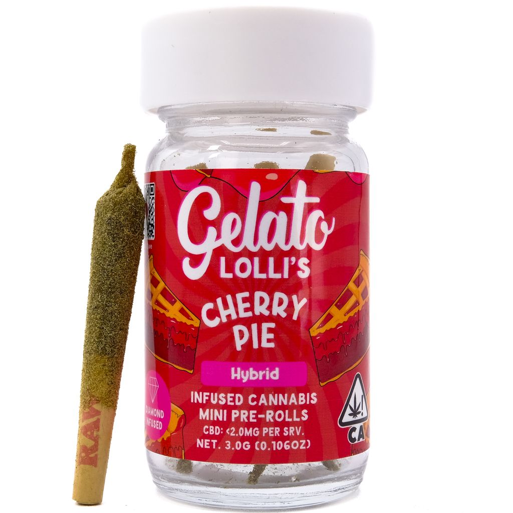 Gelato — Cherry Pie Lollis