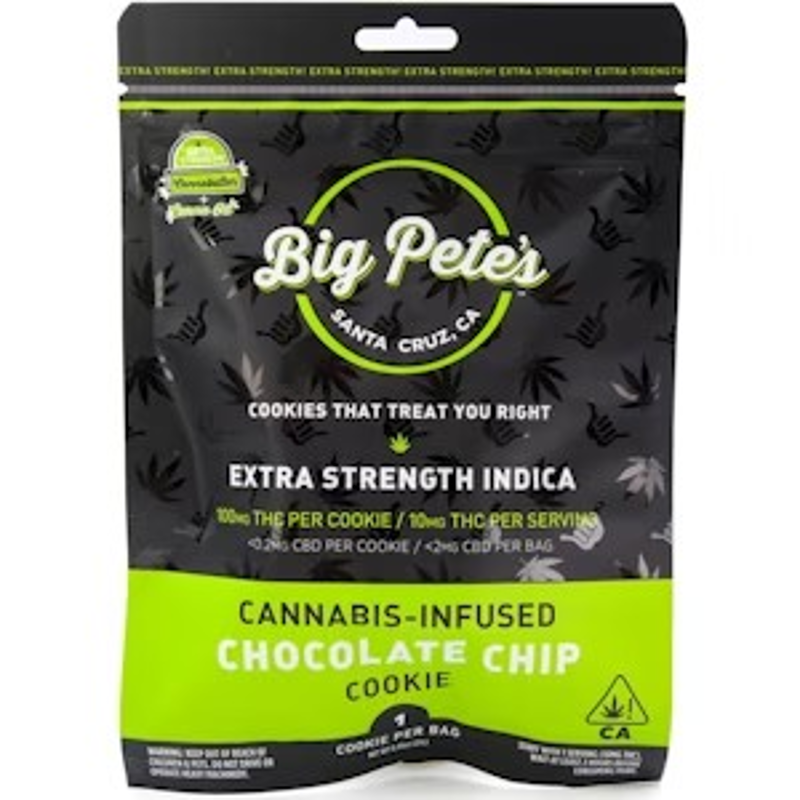 Big Pete's — Chip Extra Strength Indica Cookie - 100mg