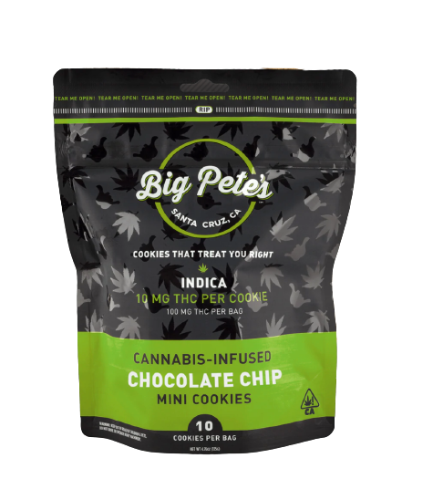 Big Pete's — Chip Indica Cookies - 100mg, 10 pack