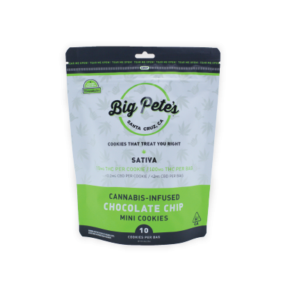 Big Pete's — Chip Sativa Cookies - 100mg, 10 pack