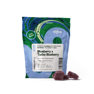 Blueberry x Turbo Blueberry Live Resin Gummies MFNY