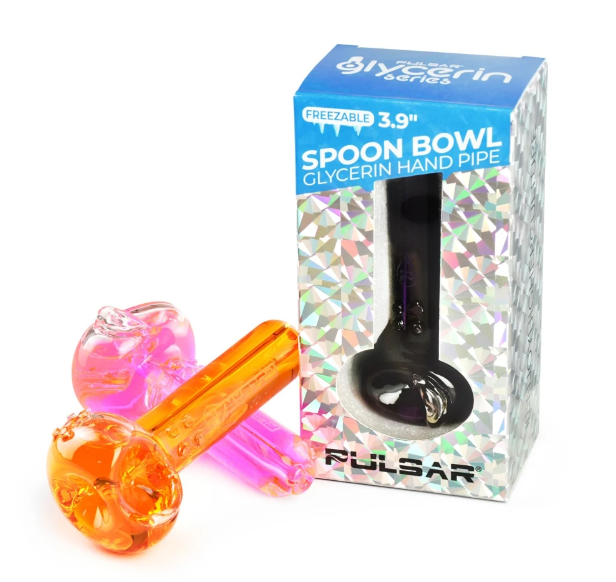 Glycerin Glass Spoon Pipe