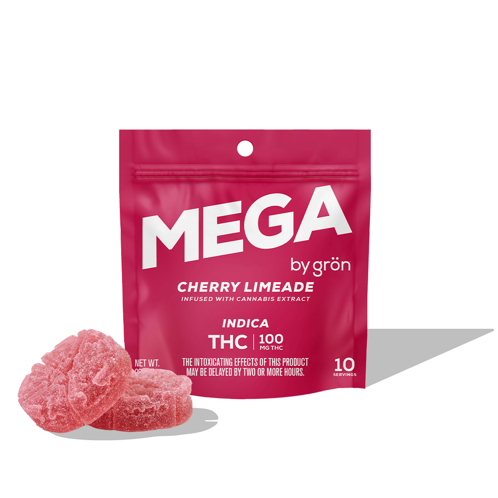Gron Cherry Limeade MEGA Gummy 1pk 100mg