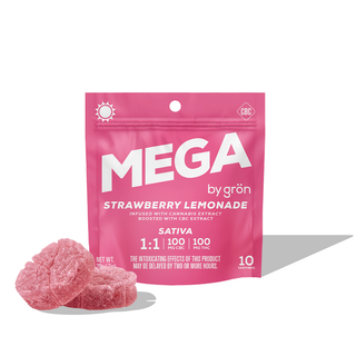 Strawberry Lemonade CBC/THC MEGA Gron