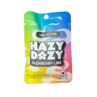 Hazy Dazy 1 Hitter Raspberry-Lime King Custy's Kitchen