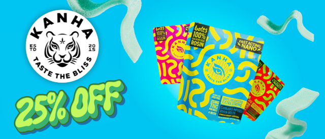 Cannabis Promo, Cannabis Sales, Cannabis Discounts, Cannabis on Sale, 25% Off Kanha Edibles