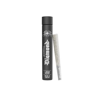 Glitter Bomb Diamond Infused Preroll Heavy Hitters