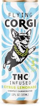 Citrus Lemonade Organic Hemp THC Flying Corgi