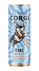 Punch Organic Hemp THC Flying Corgi