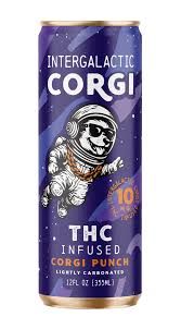 Punch Organic Hemp THC Intergalactic Corgi