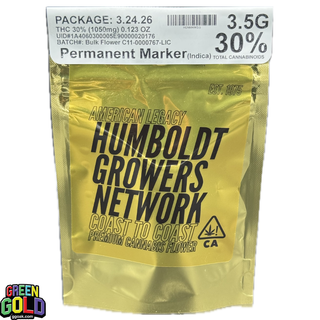 PERMANENT MARKER HUMBOLDT GROWERS NETWORK