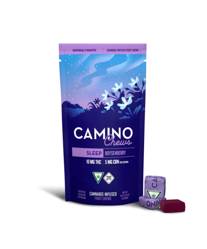 Camino Chews Boysenberry 'Sleep' Gummies 10mg 10pk