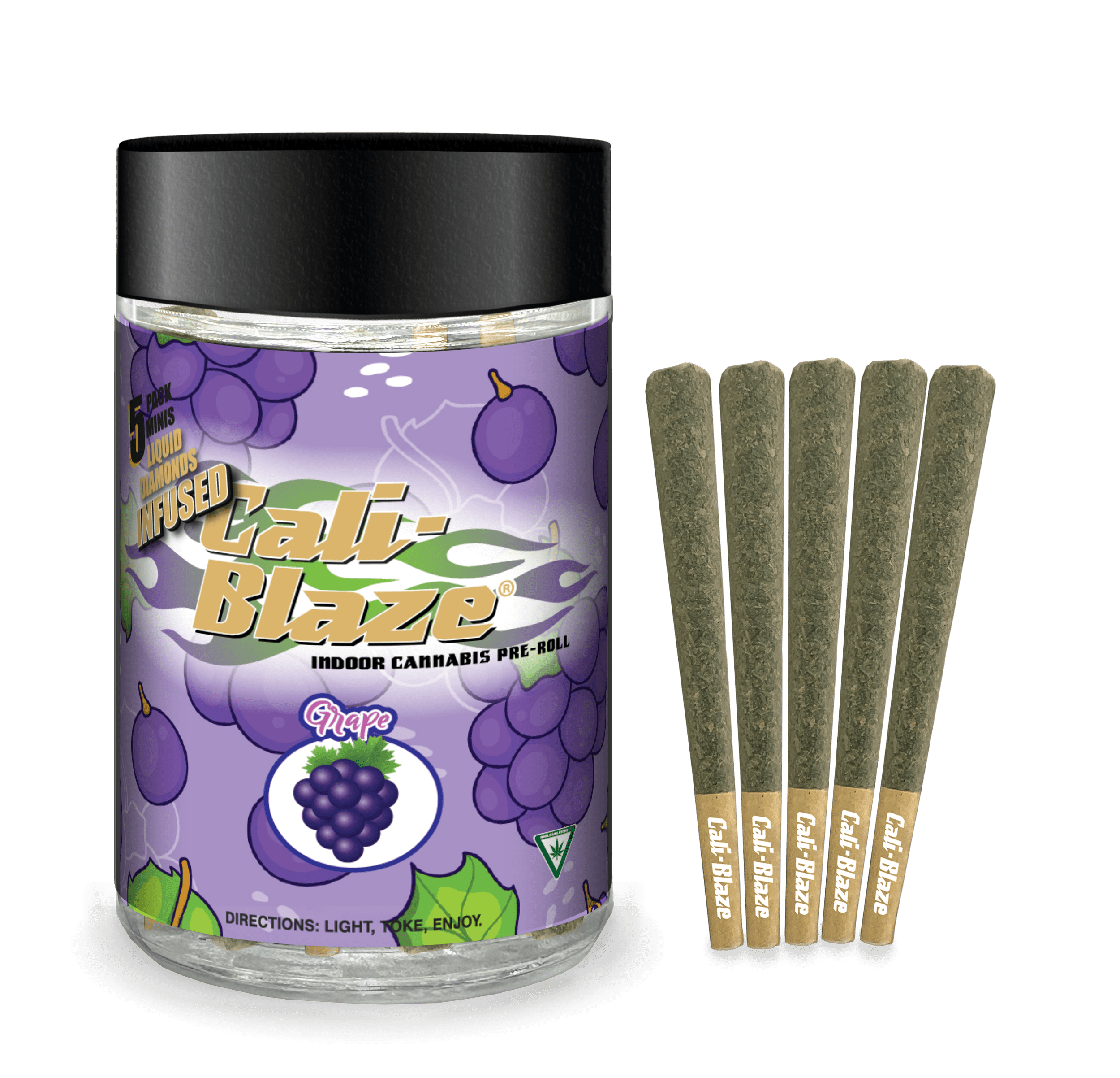 Raspberry 5 Pack Cali Blaze